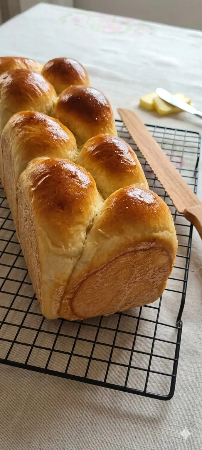 Brioche: Clássico de massa amanteigada, dourado por fora e macio por dentro. O pão que abraça o café.